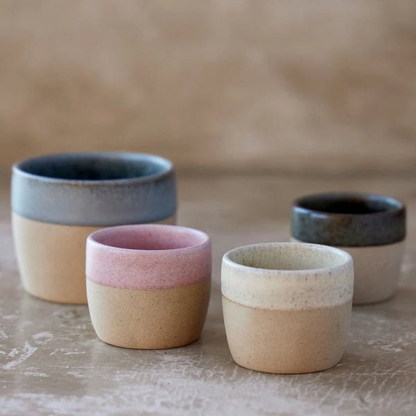 7cm Grey Arenito Plant Pot by COSTA NOVA
