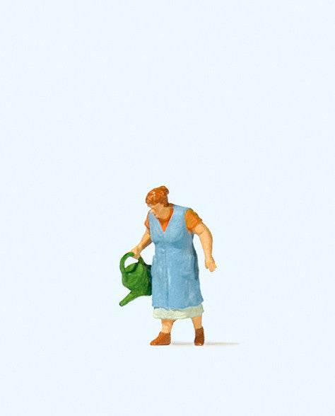 Botanical Boys - Grandmother Watering Flowers Terrarium Figures 28207