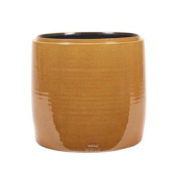 Glazed Shades Plant Pot | Honey Small by Serax