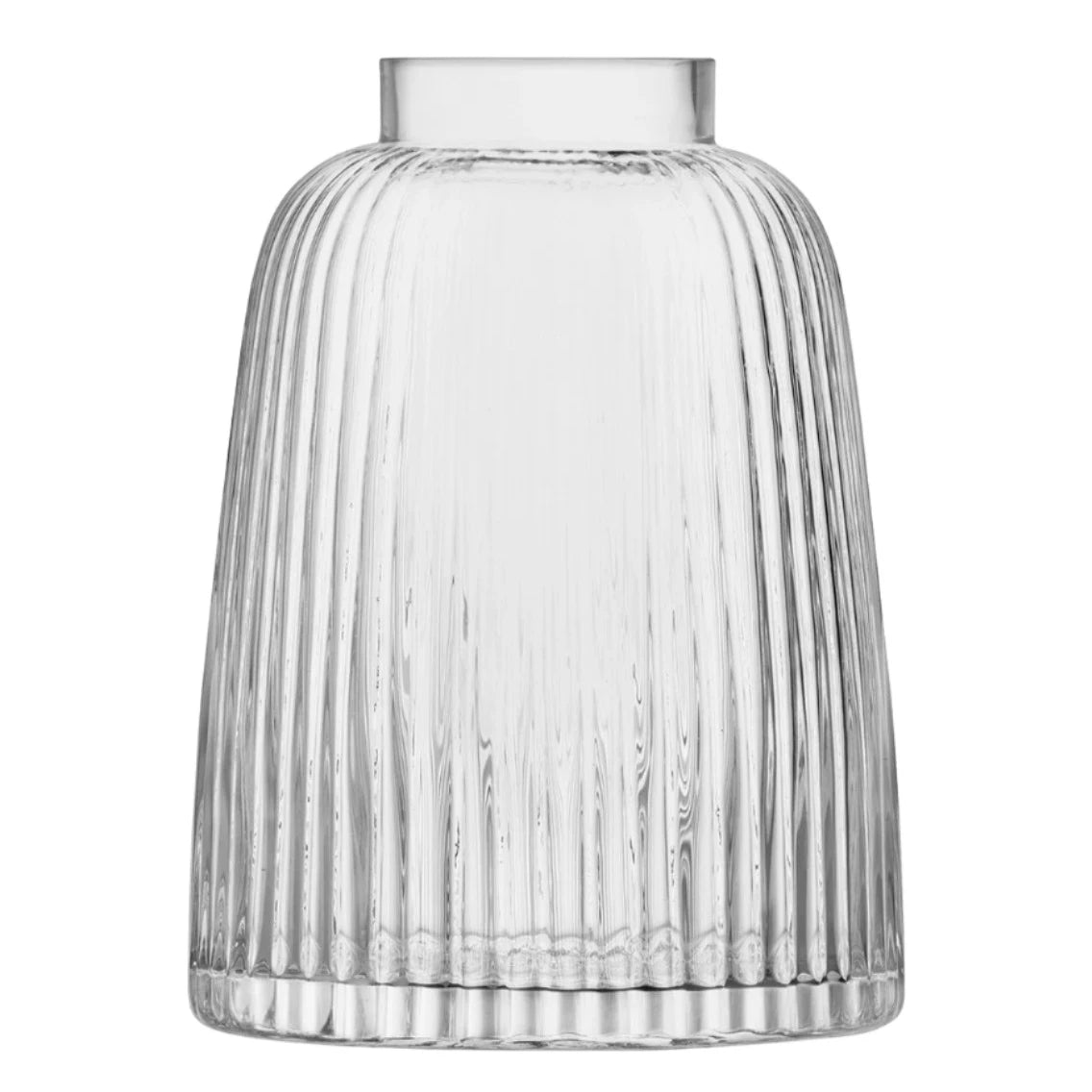 Lsa International - 26cm Clear Pleat Vase