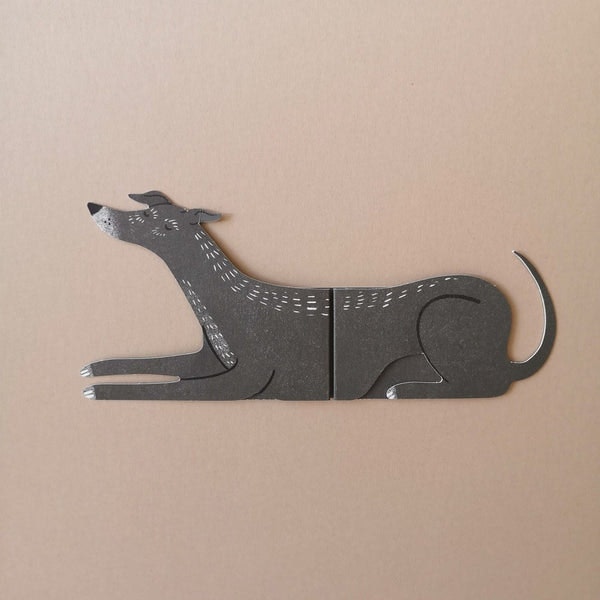 Paddy - Long Doggo Extendable Card by Bryony Moss