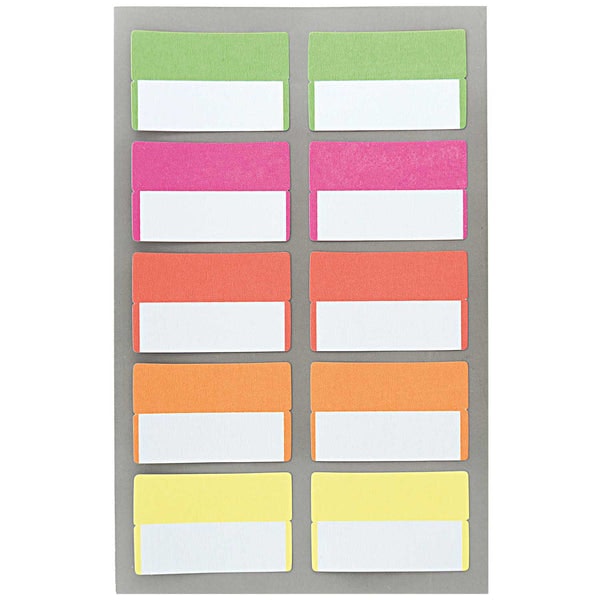 Neon Index Label Stickers by Rico Design