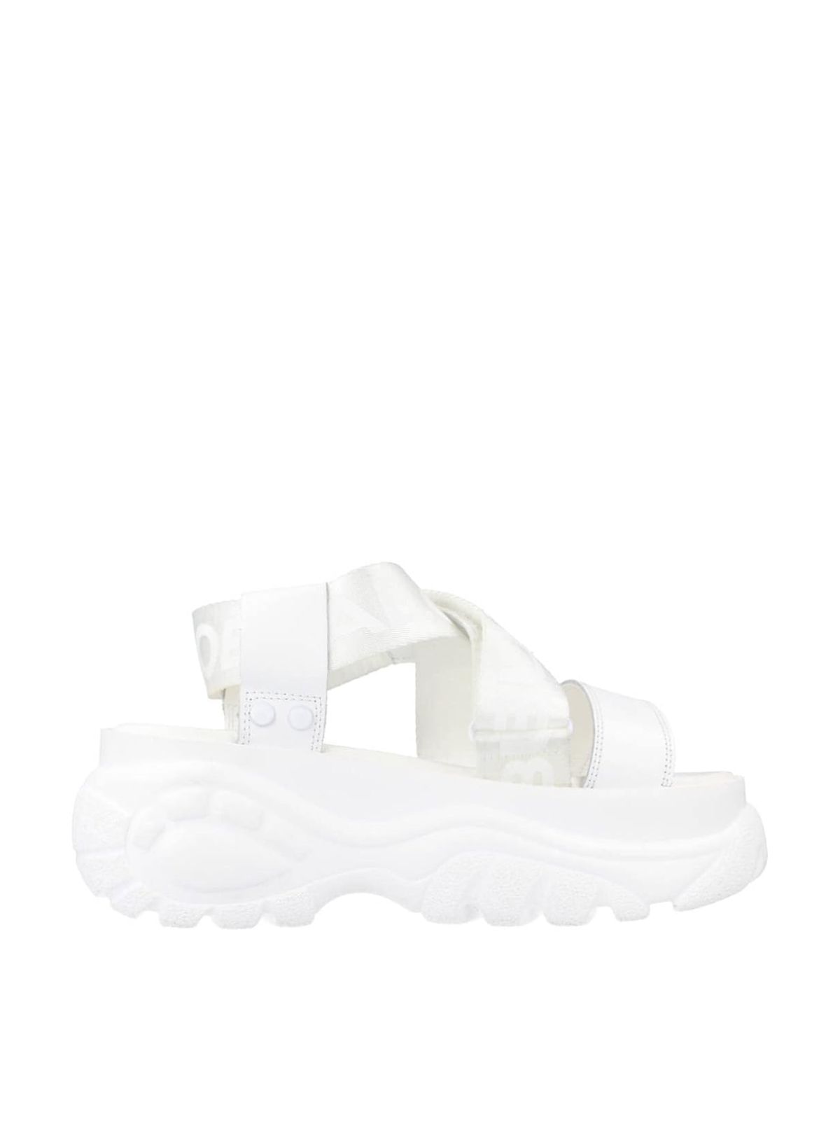 Buffalo London - White Classic Chunky Sole Sandals - 39