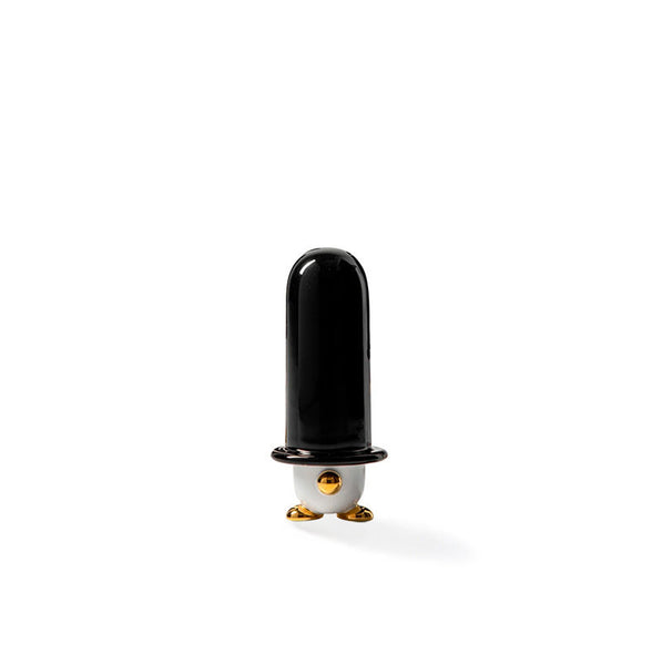Bosa - Mr. James Sculpture H.16 Black And Shiny Gold