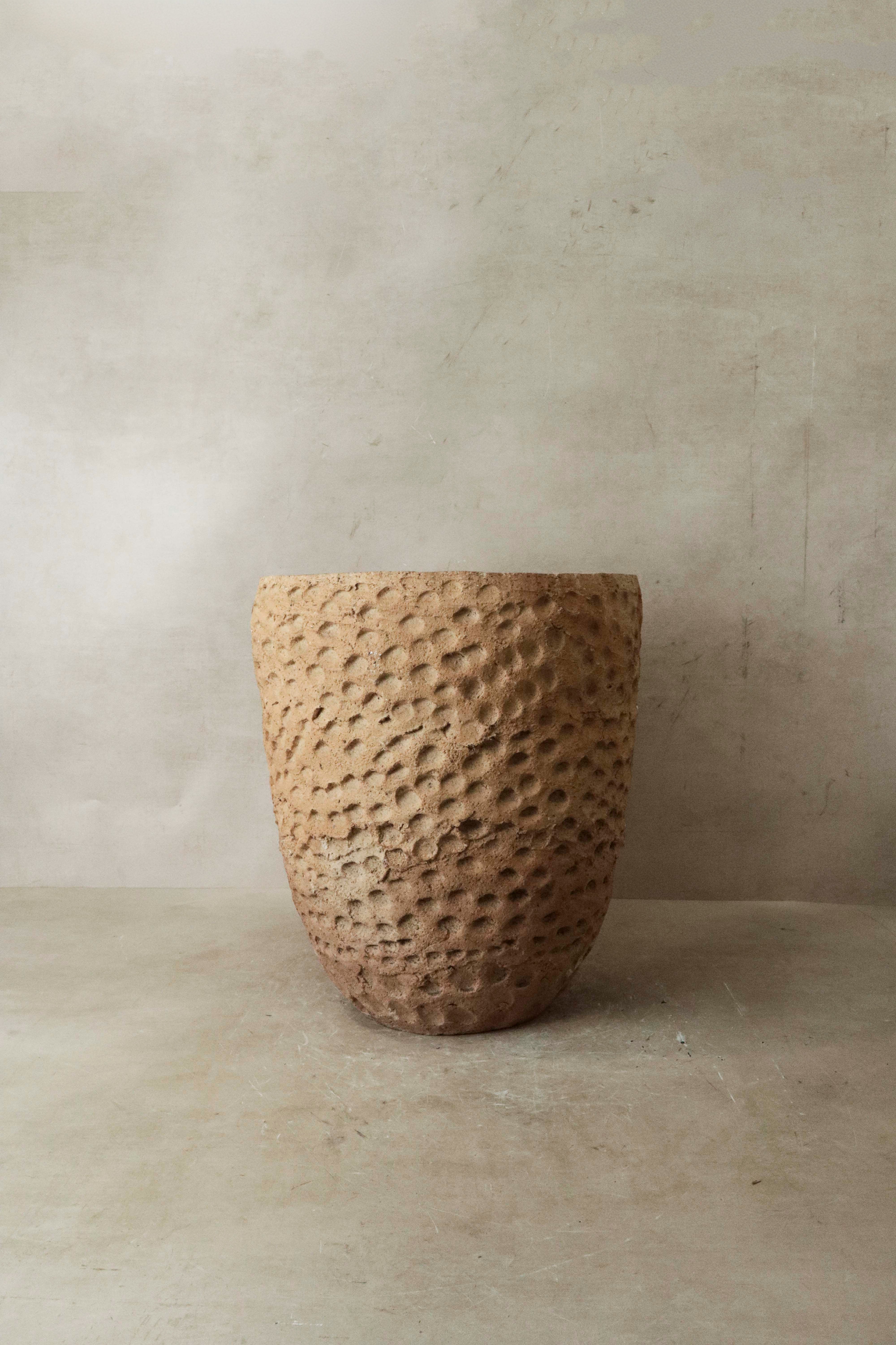 Botanical Boys - Textured Gwayi Clay Pot - Zimbabwe - 3.1