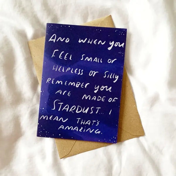 You Are Made Of Stardust by Nicola Rowlands