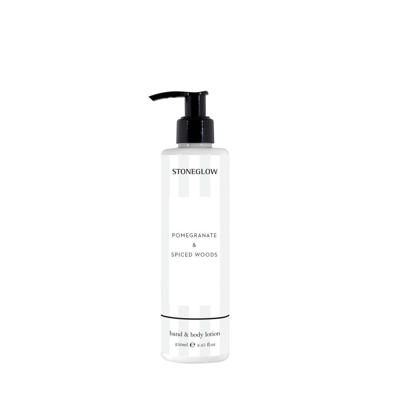 Stone Glow Candel - 250ml Modern Classic Pom And Spiced Woods Hand And Body Lotion
