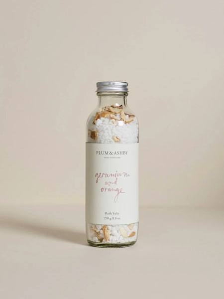 Bath Salts Geranium And Orange by Plum & Ashby