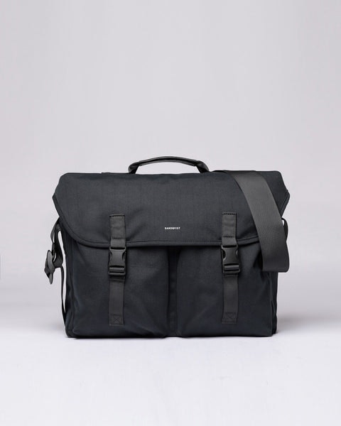 Sandqvist Everyday Messenger Bag In Black