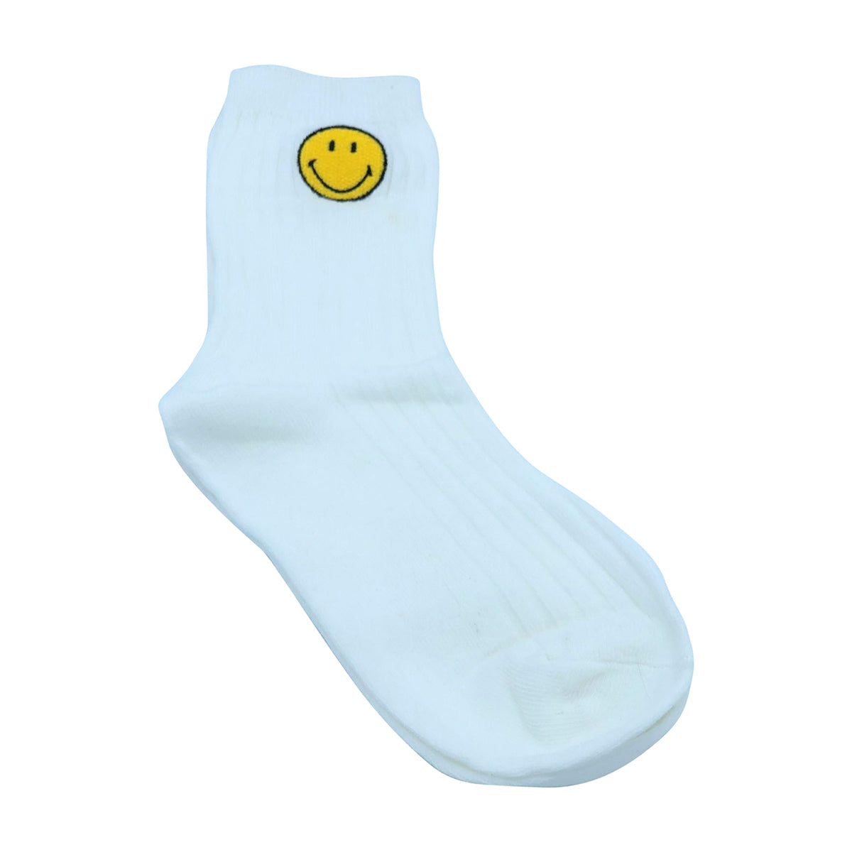 Malibu Sugar - Malibu Sugar Happy Face Socks - One Size (9-11)