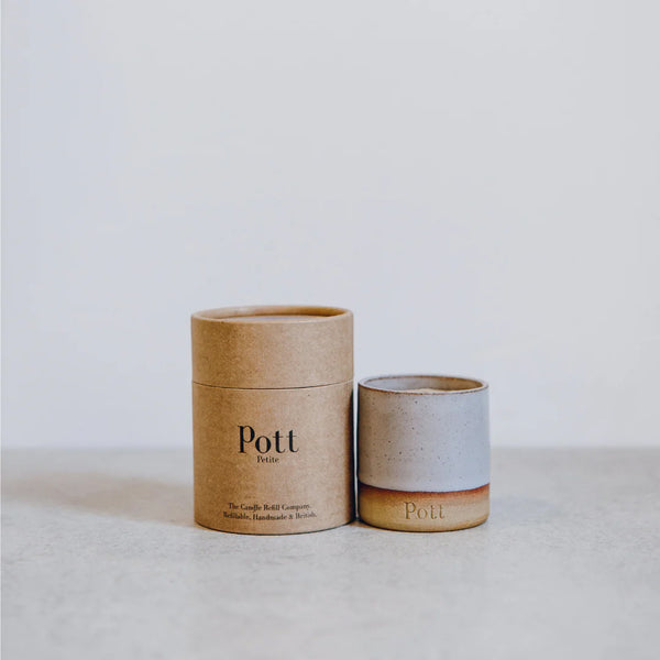 Pott Candles - Petite Heather Pott With Tonka Candle