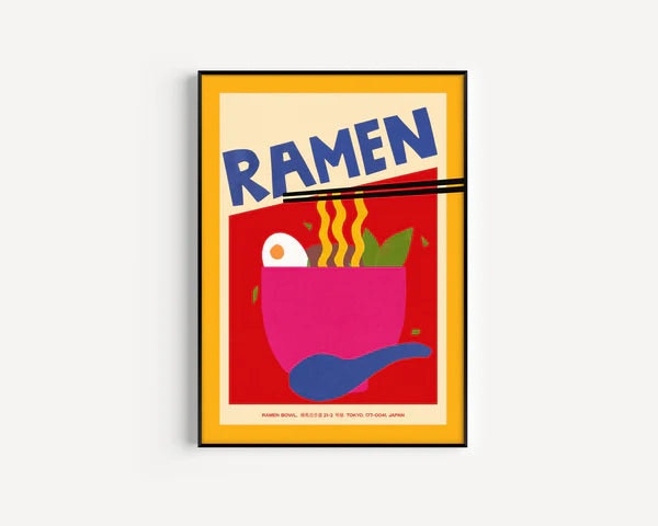 A2 Ramen Print by PROPER GOOD