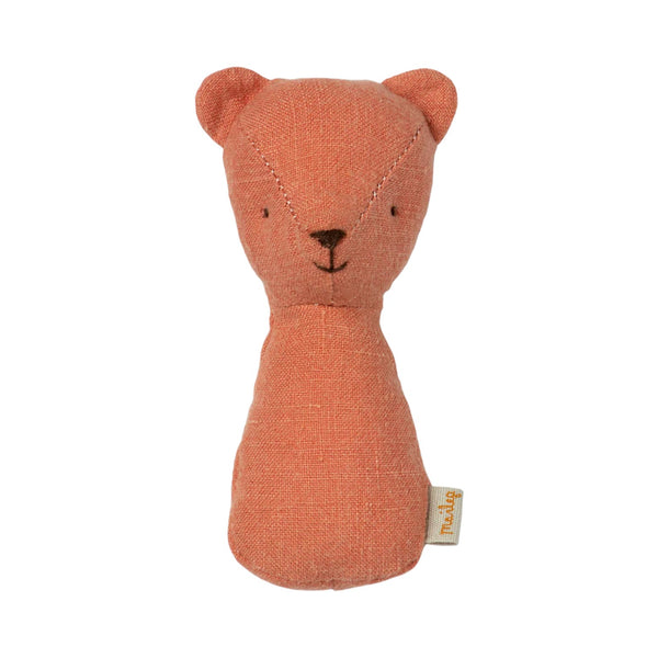 Maileg - Teddy Bear Rattle Coral Pink