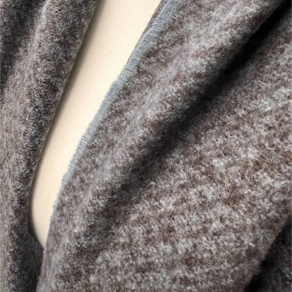 Jess And Lou Blue Winter Scarf In Blue