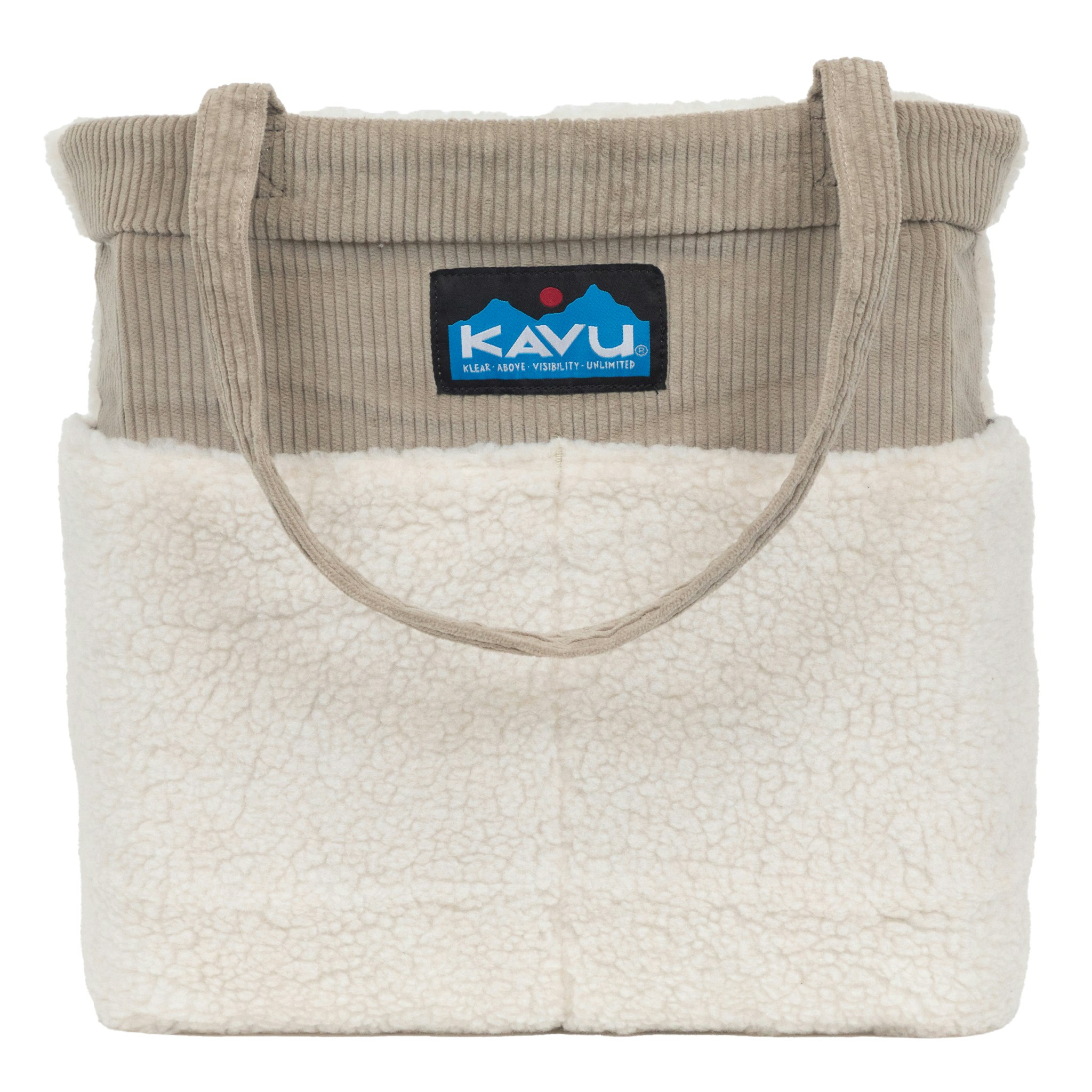 Kavu Sherpa Tote Shoulder Bag In Cream In Neutral