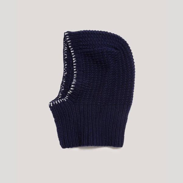 Ymc You Must Create Knit Balaclava Navy In Blue