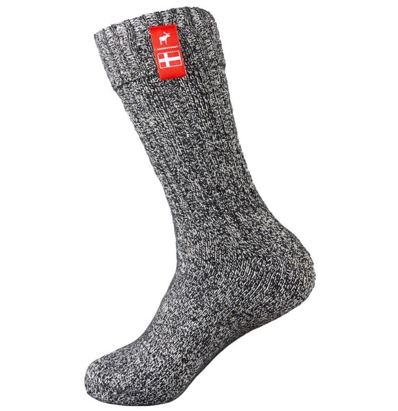 The Nordic Sock Company 6-9 Danish Hygge Socks In Gray