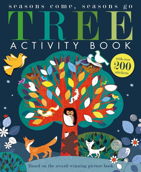 Tree Activity Book by Britta Teckentrup by Little Tiger Press