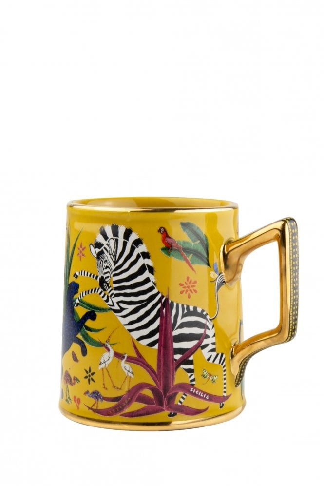 Tazza Jungle Ceramic Sahara by Ortigia