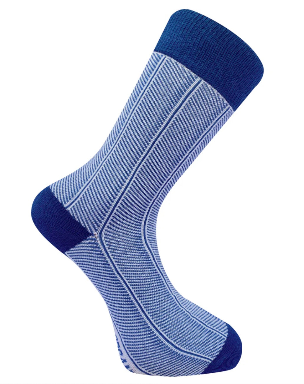Komodo - Herringbone Socks - Navy - 44-46