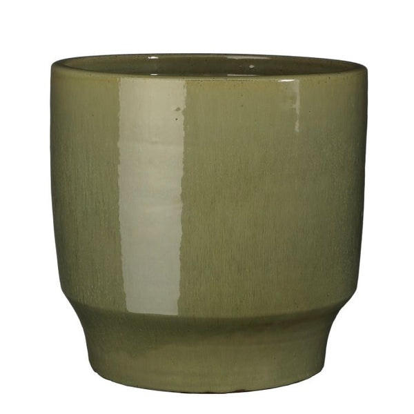 Diaz Green Glazed Planter by Mica Decorations