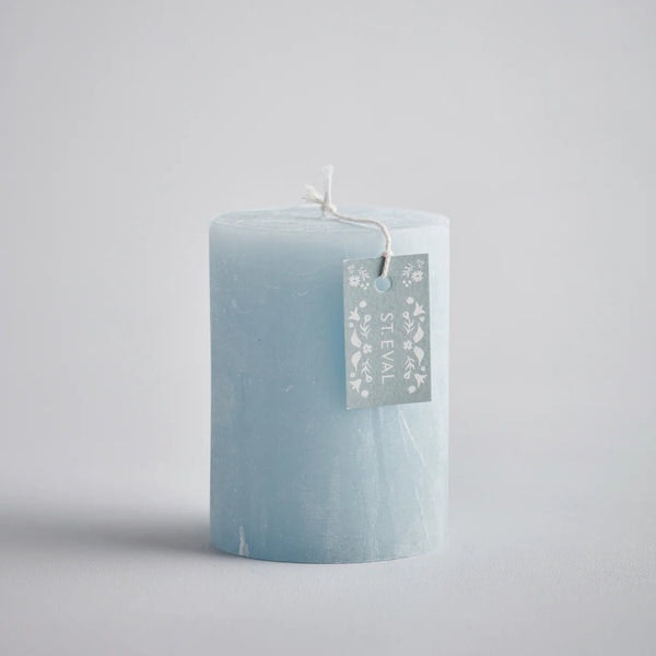 Geranium, Summer Folk 3" X 4" Scented Pillar Candle by St Eval Candle Company