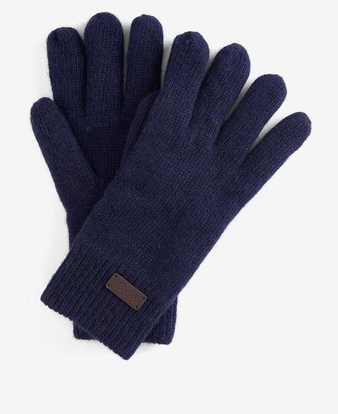 Barbour Carlton Knitted Gloves Navy