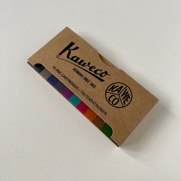 Meticulous Ink - Kaweco Cartridges - Pack Of 10 Assorted Colours