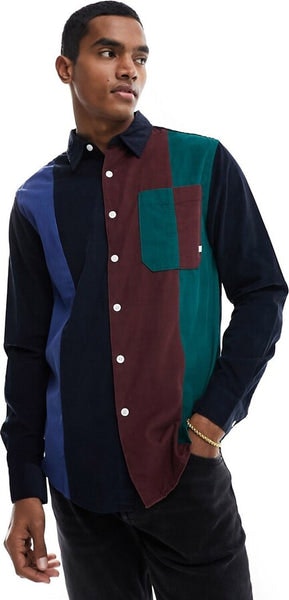 Shop Lark London Panino Cord Long Sleeve Shirt