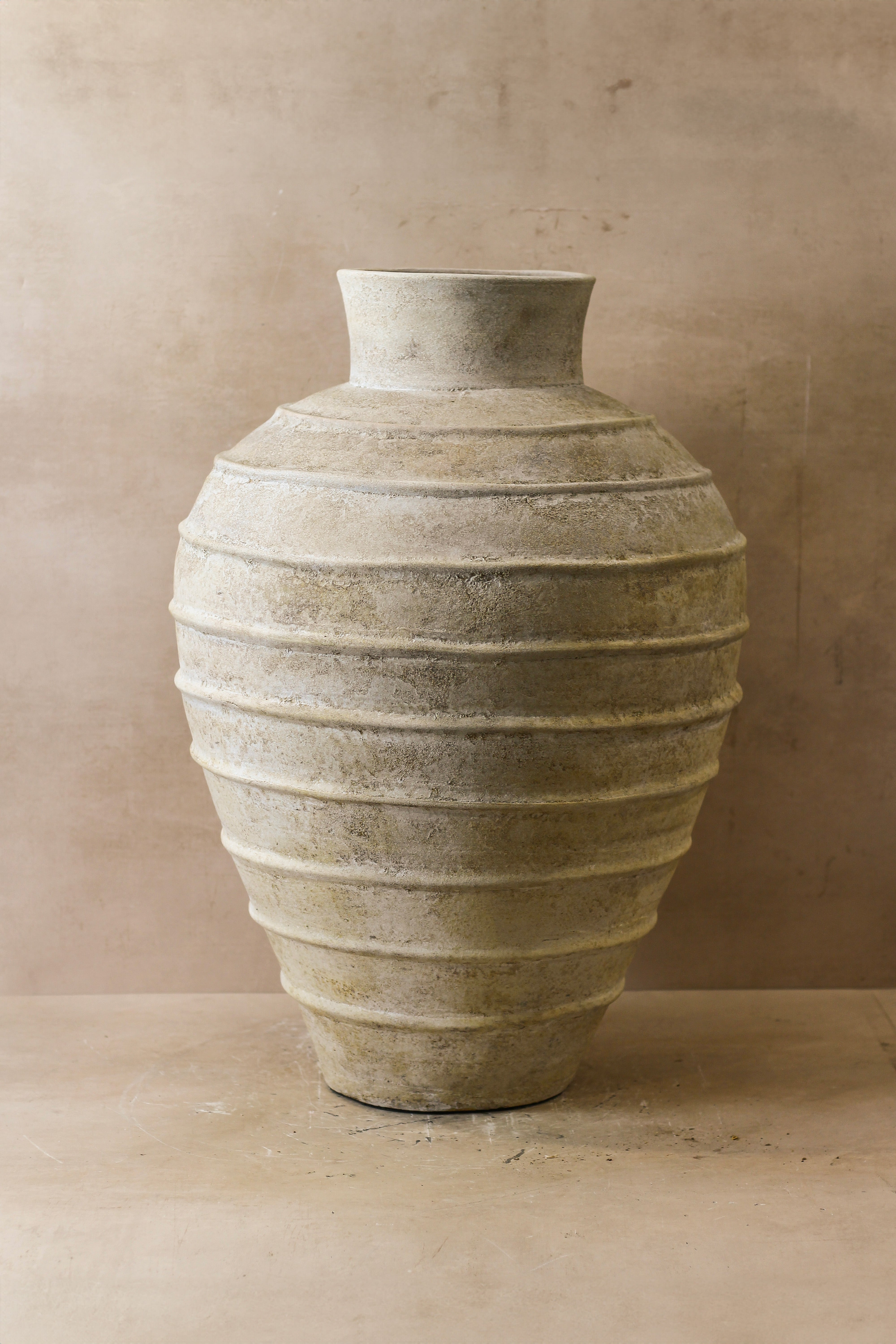 Botanical Boys - Rustic Glazed Brown Indonesian Pot No 22